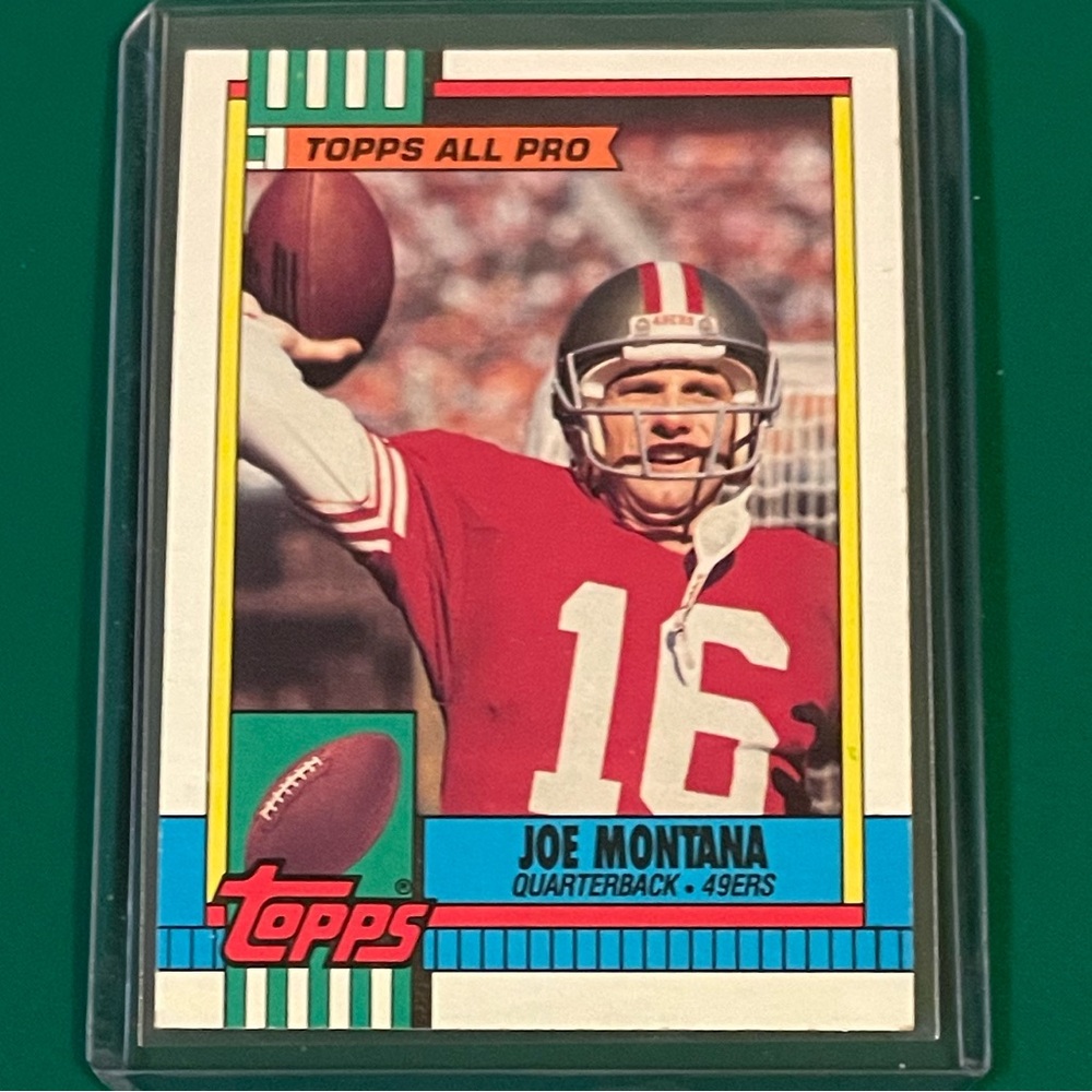 Joe Montana #13 [All-Pro] 1990 Topps Football Trading Card